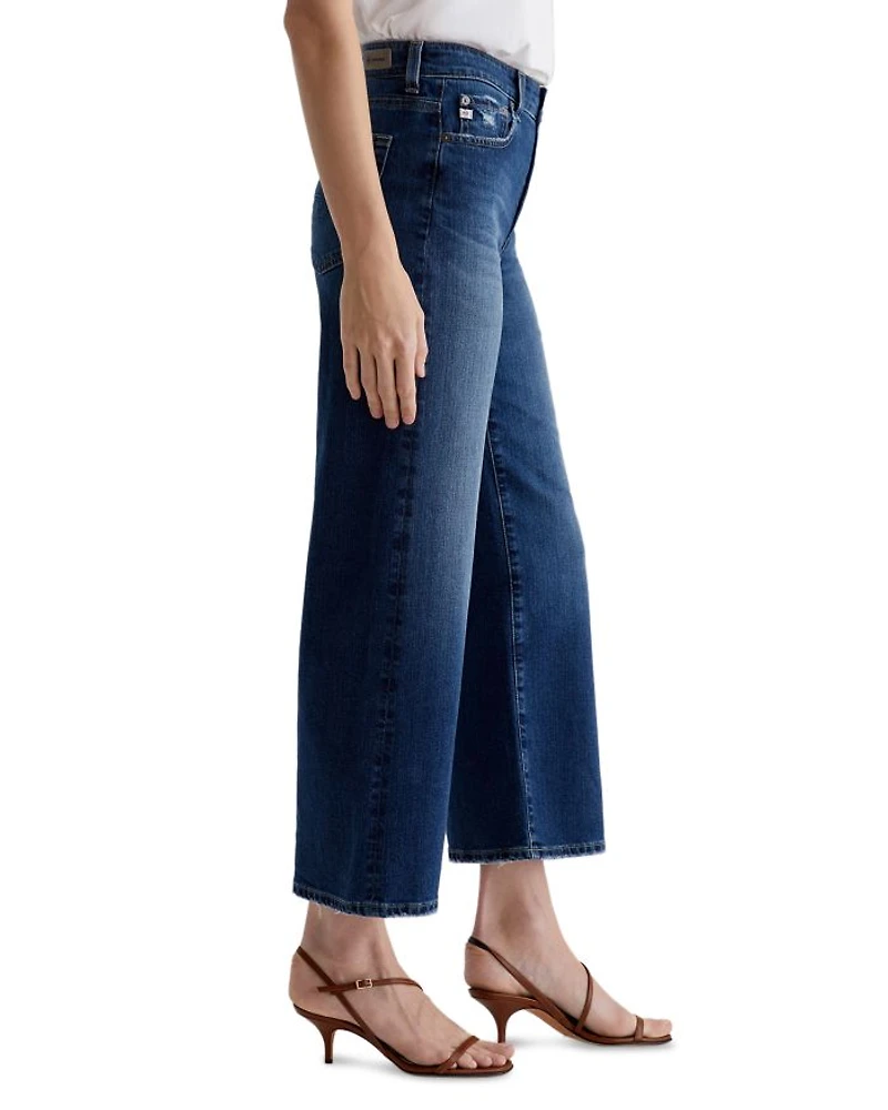 Mid Rise Cropped Wide Leg Jeans 7 Years LA Jolla