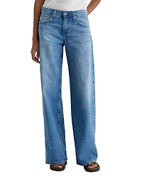 Ag Adria Low Rise Wide Leg Jeans