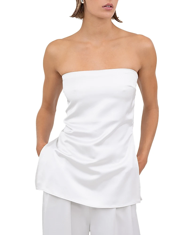 Nonchalant Label Veronica Strapless Top