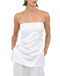 Nonchalant Label Veronica Strapless Top