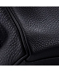 Kelly Handbag Black Togo with Gold Hardware