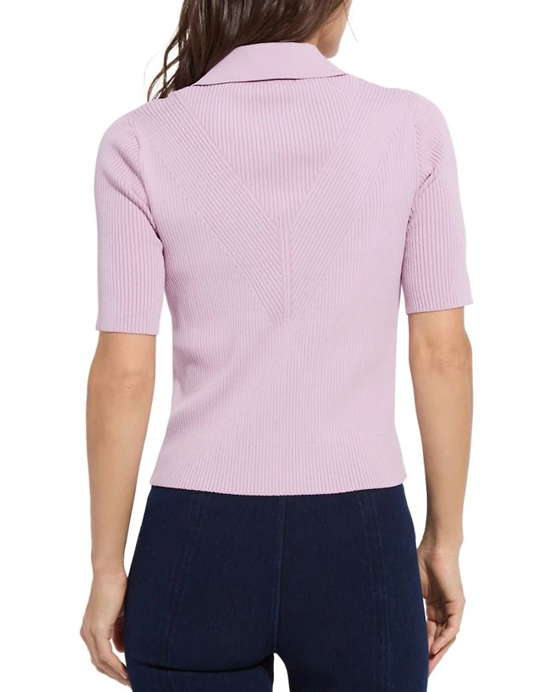 Kenzie Rib Knit Polo