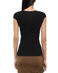 Sport Cap Sleeve Top