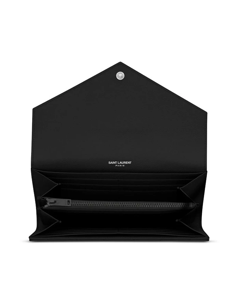 Cassandre Matelassé Large Flap Wallet