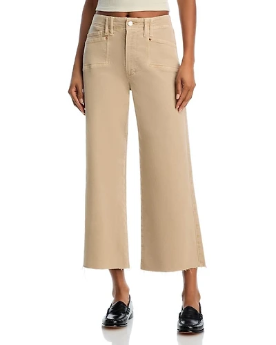 Anessa High Rise Wide Leg Jeans Vintage Soft Sand