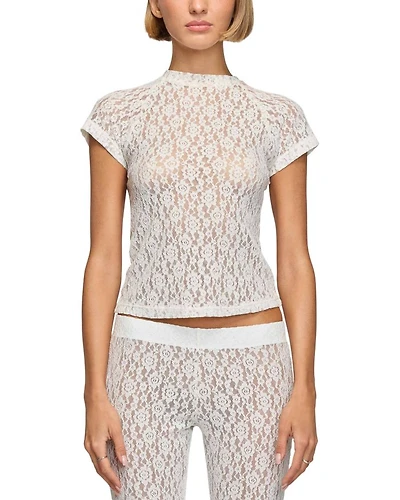 Lace Baby Tee