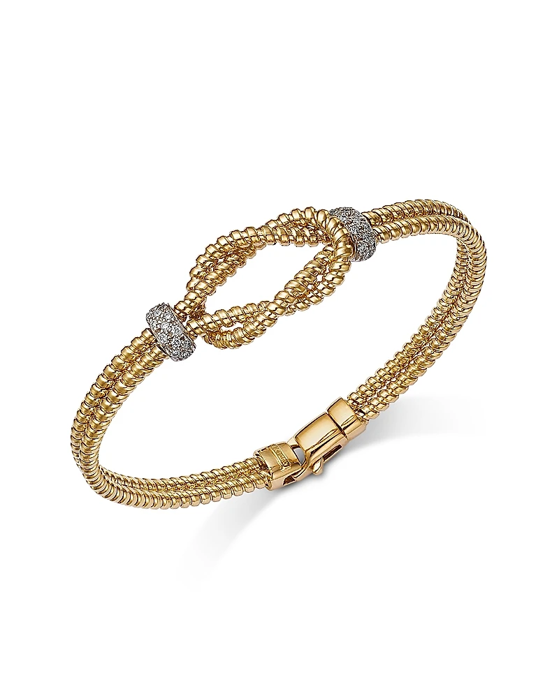 Bloomingdale's Fine Collection Diamond Loop Bracelet
