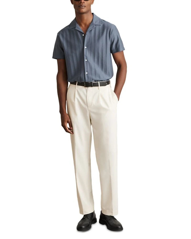Textured Camp Shirt