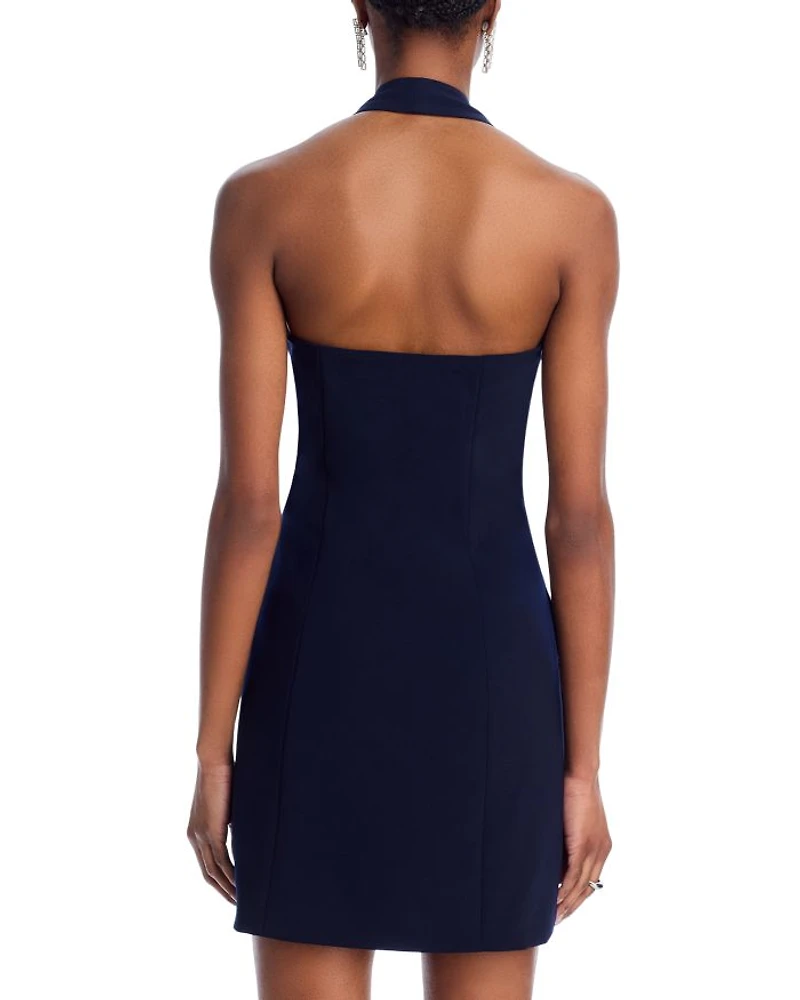 Halter Mini Dress - Exclusive