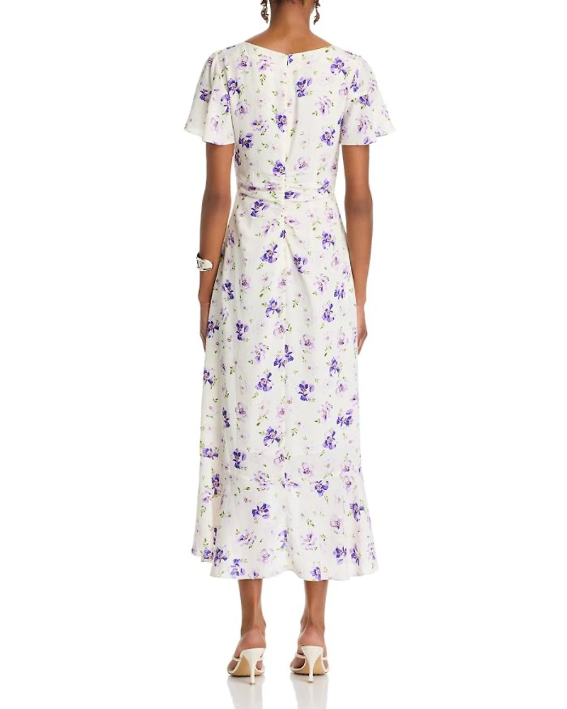 Tossed Poppies Isha Dress