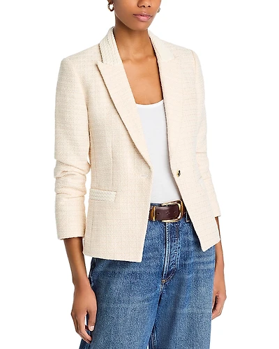 Derek Lam 10 Crosby Ralph Braid Trim Blazer
