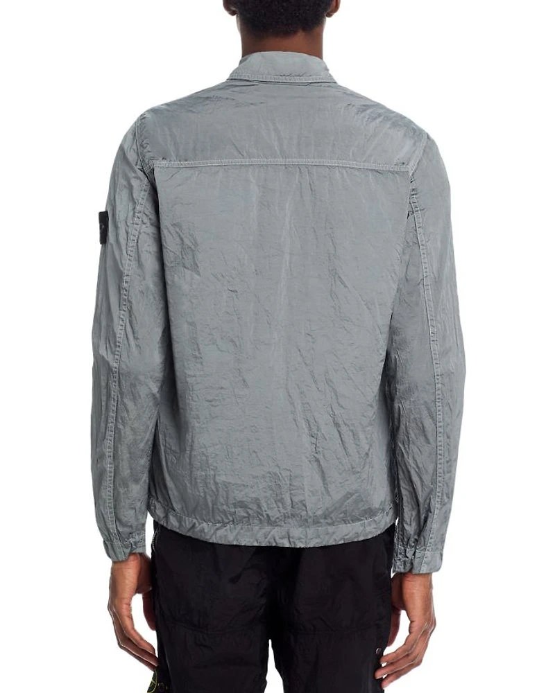 Pearl Gray Overshirt
