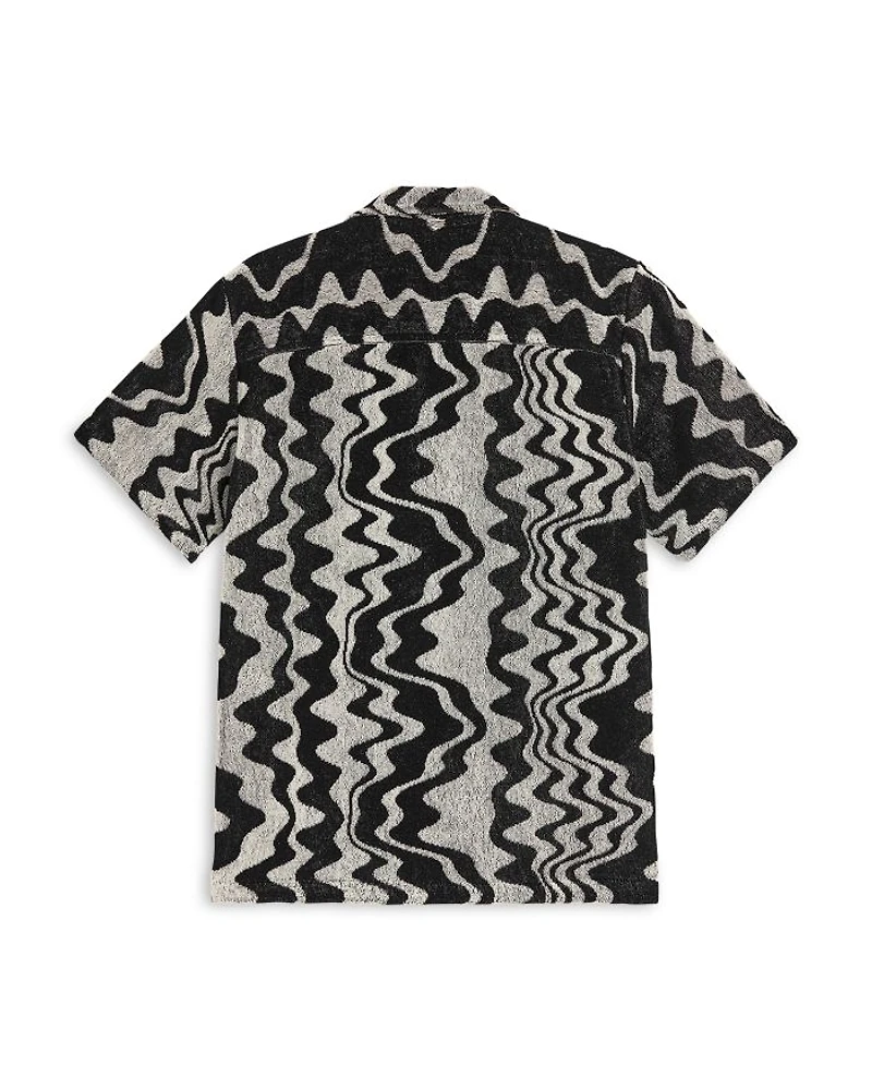 Nero Verve Printed Camp Shirt