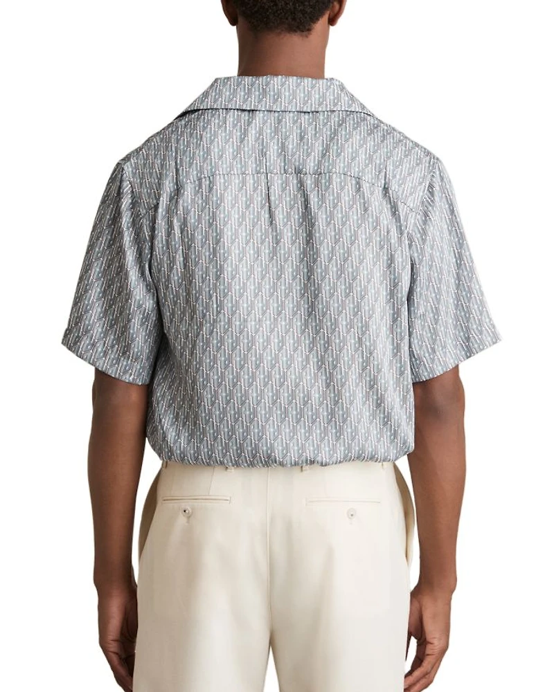 Relic Monogram Printed Cuban Shirt