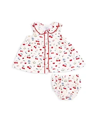 Girls' The Jill Peter Pant Button Front Dress & Diaper Cover - Baby, Little Kid