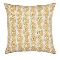 John Robshaw Mahin Marigold Decorative Pillow with Insert