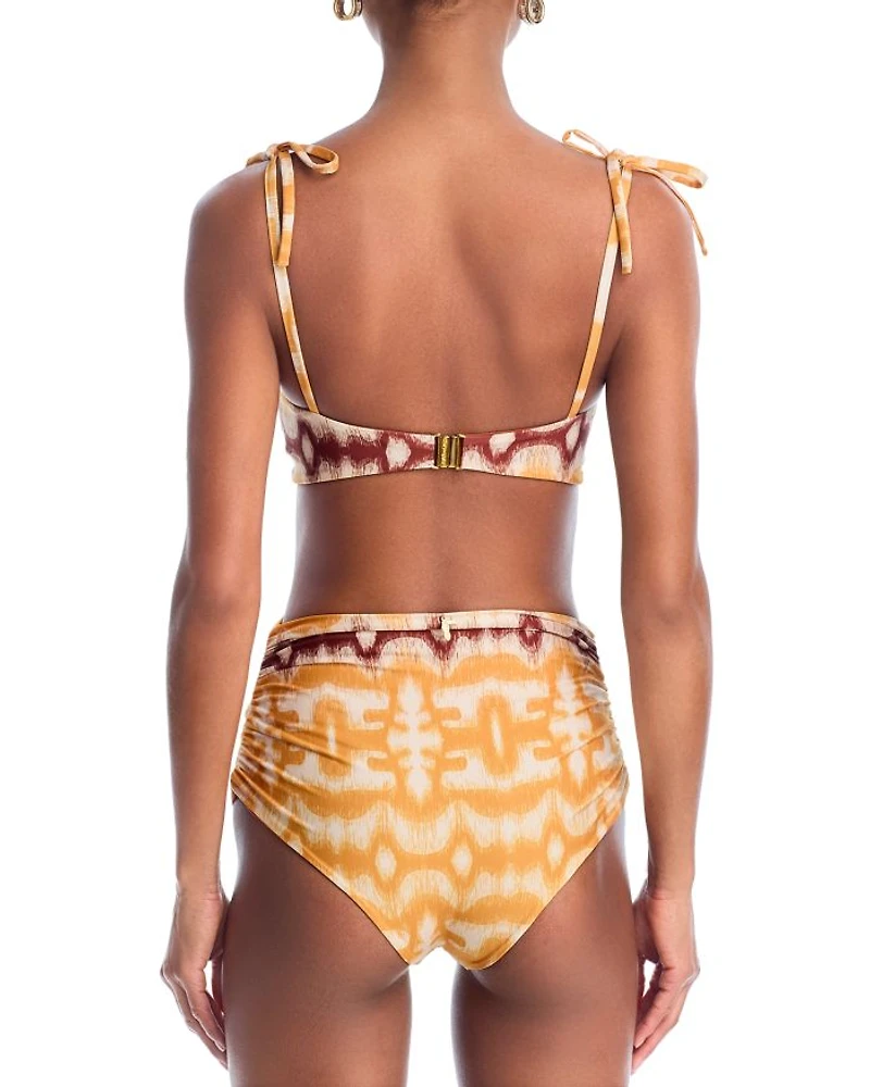 San Miguel Printed Bikini Top