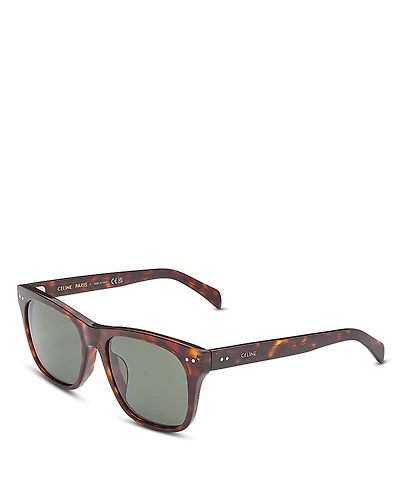 Celine Square Sunglasses, 54mm