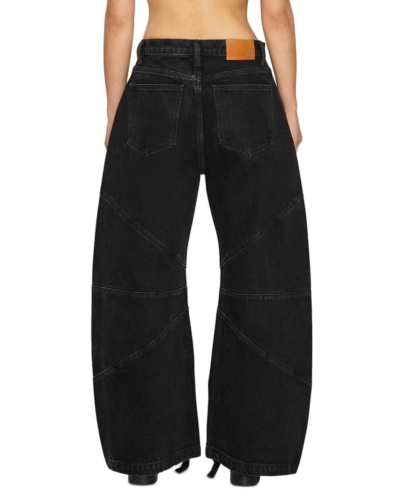 Freddy High Rise Barrel Leg Jeans
