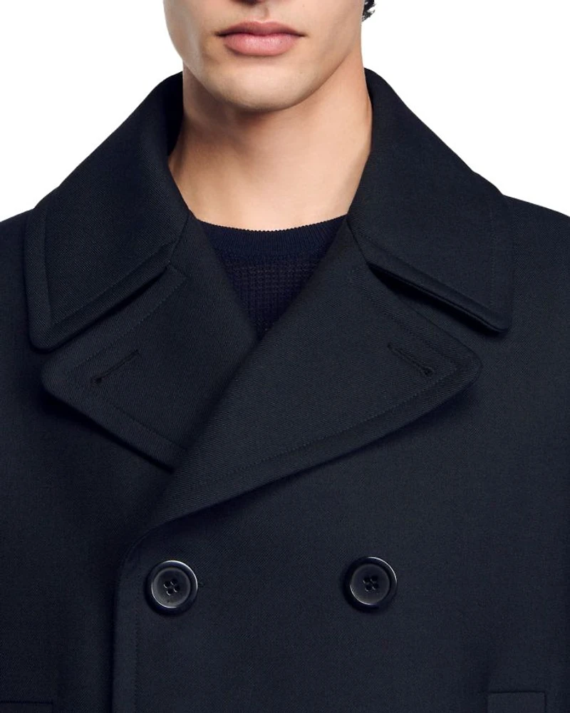 Double Breasted Peacoat