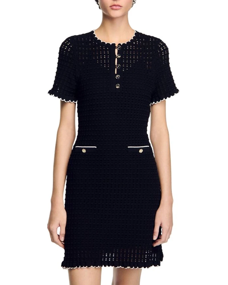 Short Knit Dress