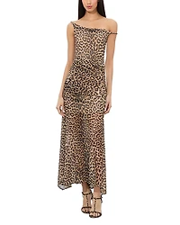 Alice and Olivia Bianca Twist Off-the-Shoulder Dress