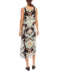 Side Slit Tank Dress