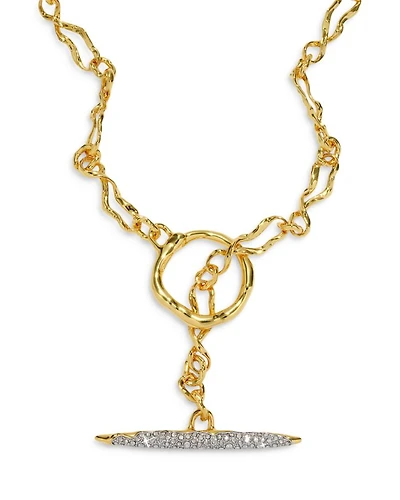 Solanelas Crystal Toggle Necklace
