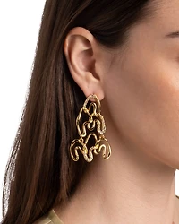 Solanales Crystal Chandelier Earrings