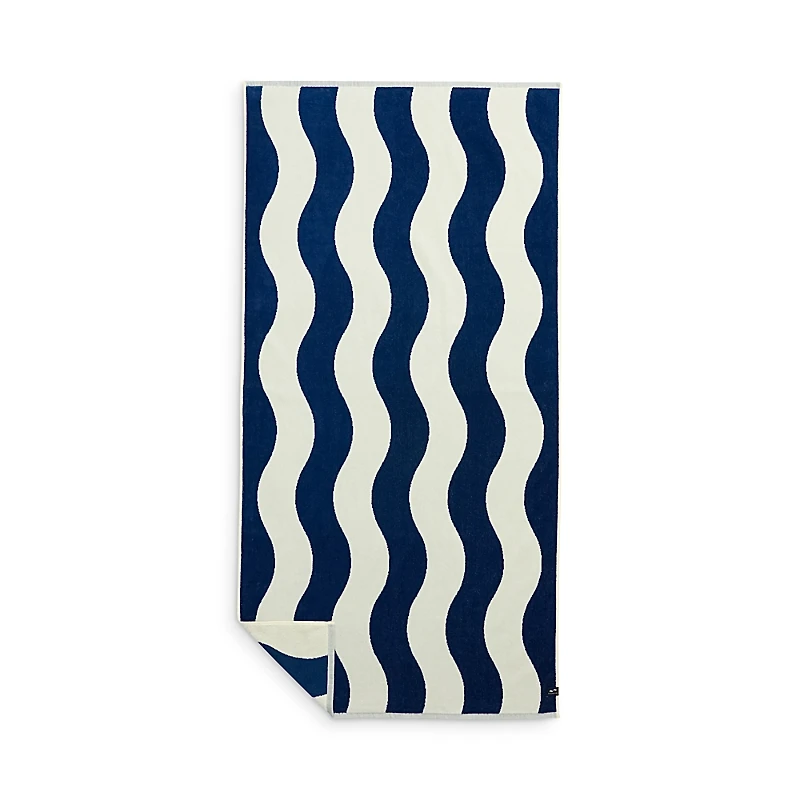 Slowtide Wavy Stripe Beach Towel