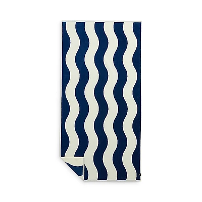 Slowtide Wavy Stripe Beach Towel