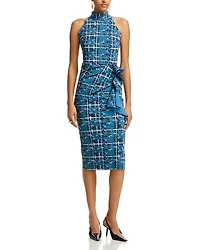 Chiara Boni La Petite Robe Amenadiel Ruffled Halter Dress