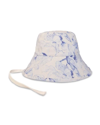 Watercolor Themed Long Bucket Hat