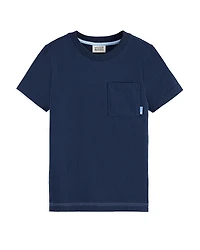Scotch & Soda Boys' Regular Fit Classic Pocket Tee - Little Kid