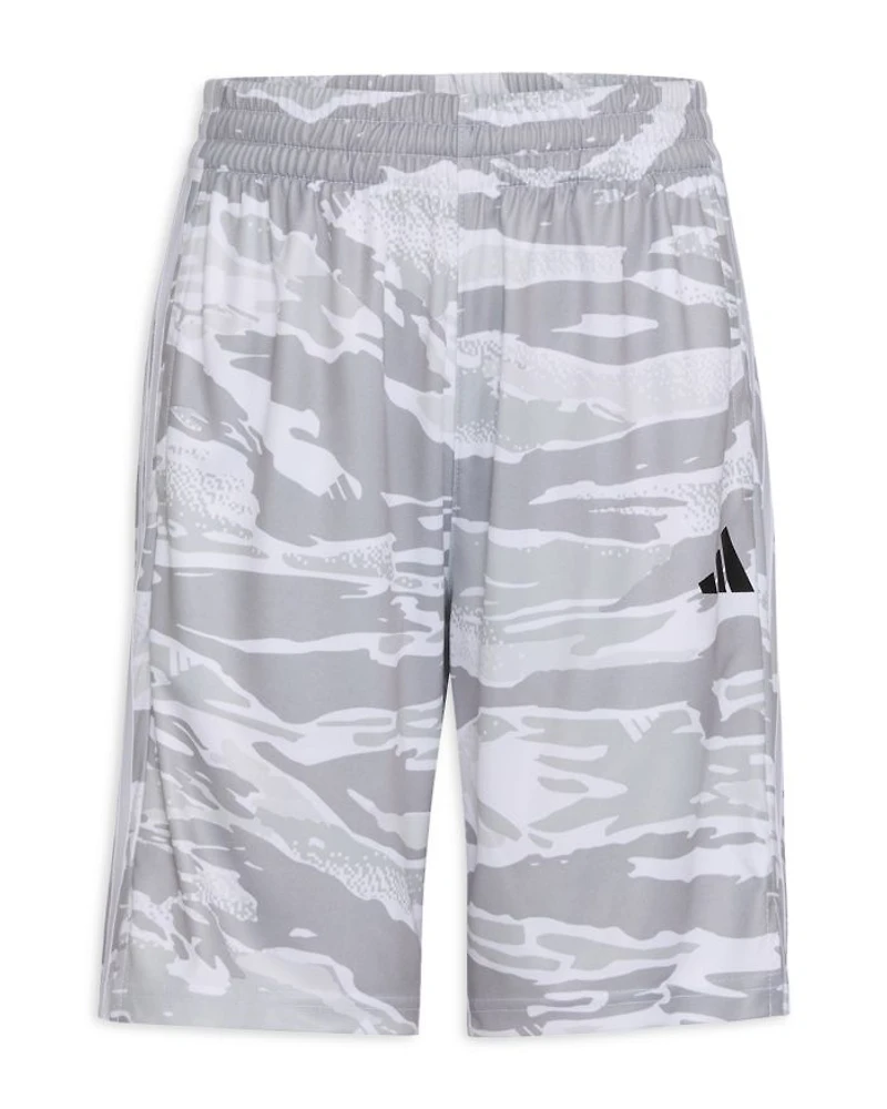 Tiger Camo Printed Shorts - Big Kid