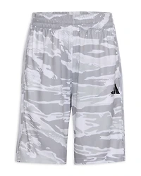 Tiger Camo Printed Shorts - Big Kid