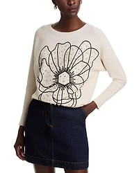 Embellished Dolman Sleeve Sweater