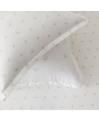 Flora Linen 4 Piece Duvet Cover Set, Full