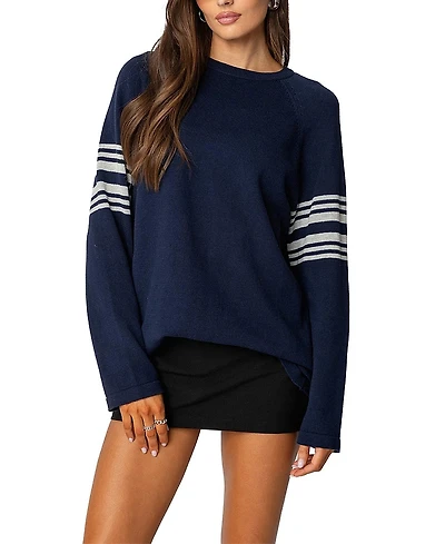 Edikted Contrast Stripe Over