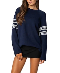 Edikted Contrast Stripe Over