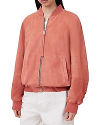 Allsaints Dana Suede Bomber Jacket