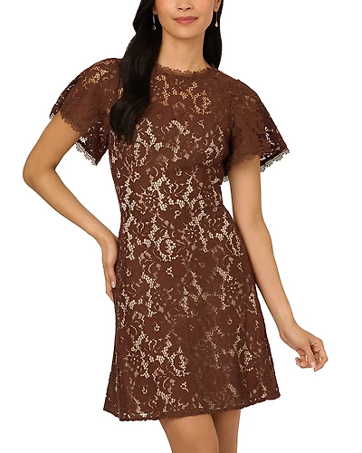 Adrianna Papell Lace Dress