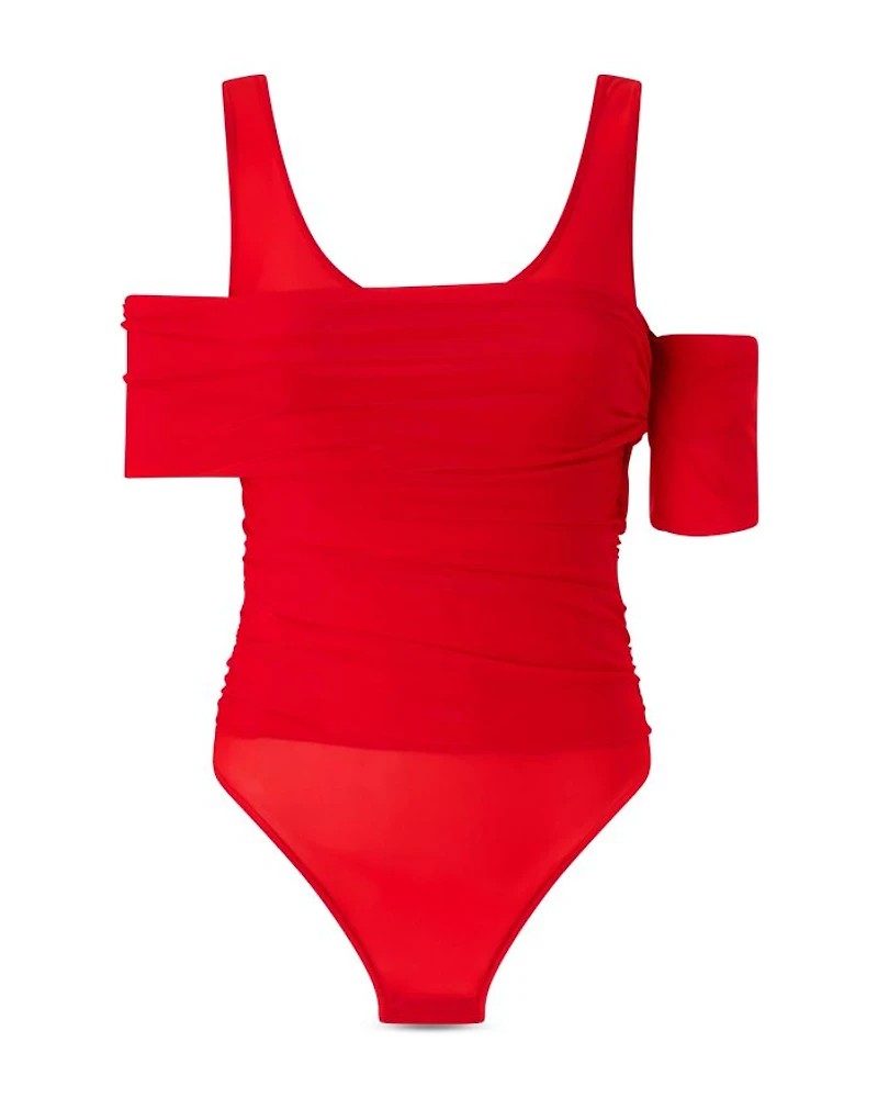 Bella Vera Cold Shoulder Bodysuit