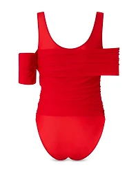 Bella Vera Cold Shoulder Bodysuit