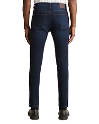 Bleaker Skinny Fit Jeans Washed Dark Indigo
