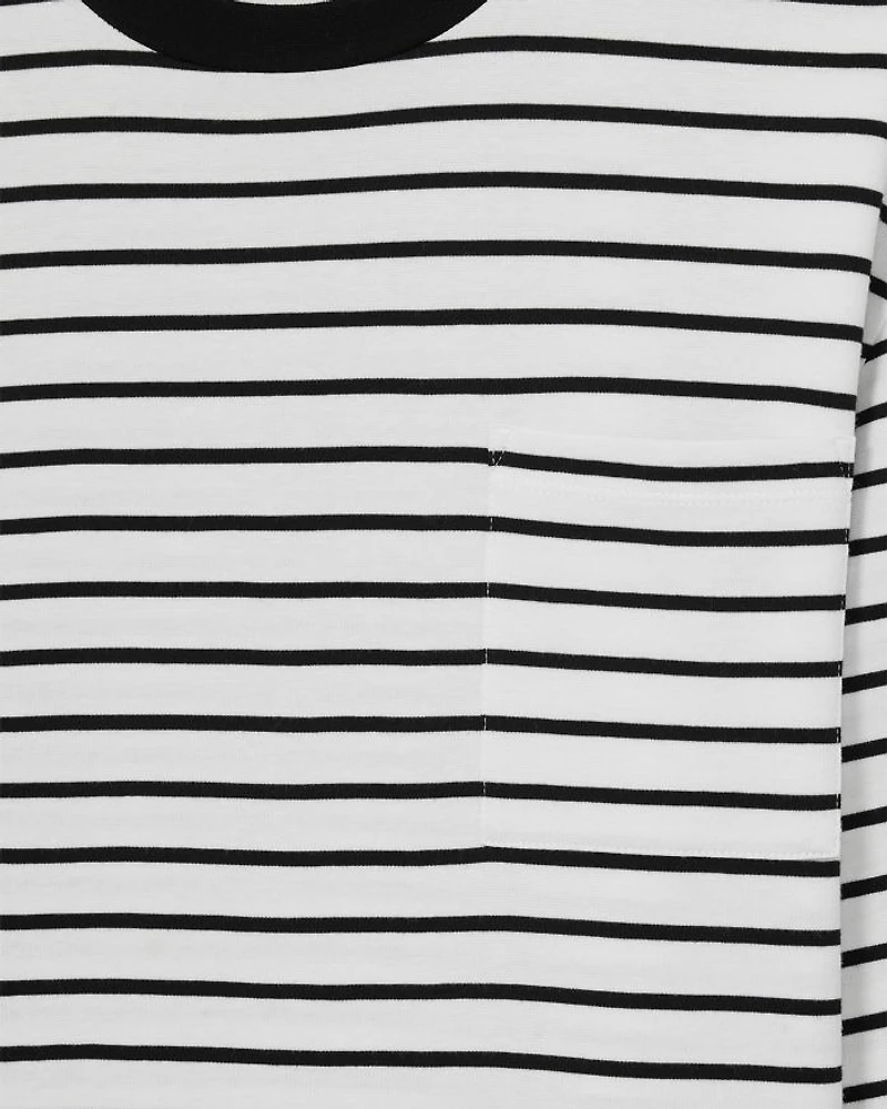 Eddie Regular Fit Striped Heavyweight Long Sleeve Shirt