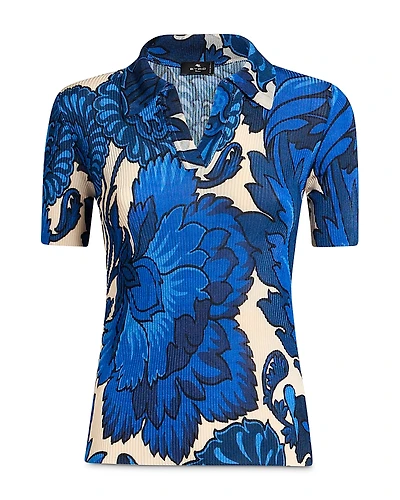 Etro Knit Polo Shirt