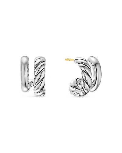 Dy Mercer Double Hoop Huggie Earrings