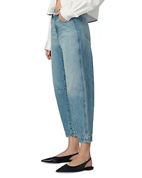 The Wilder High Rise Relaxed Barrel Jeans Sincere