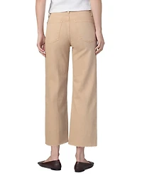 The Blake High Rise Ankle Wide Leg Jeans Sunkissed